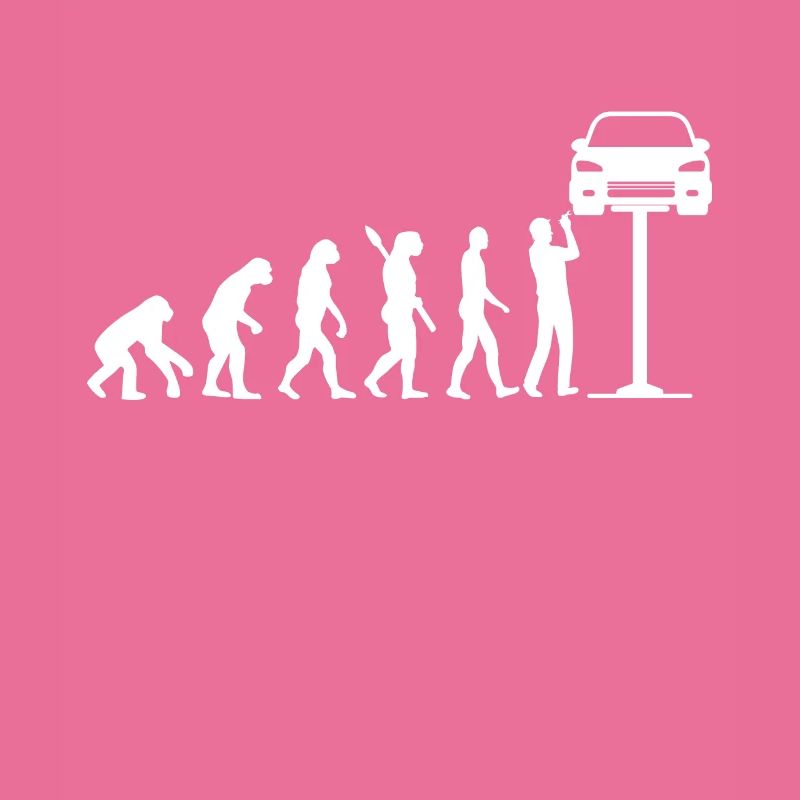 Mechaniker Evolution Auto Schrauber Geschenk