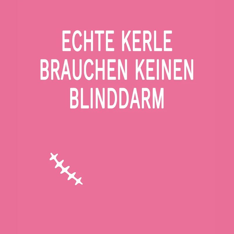 Blinddarm Operation Narbe Appendix Geschenk