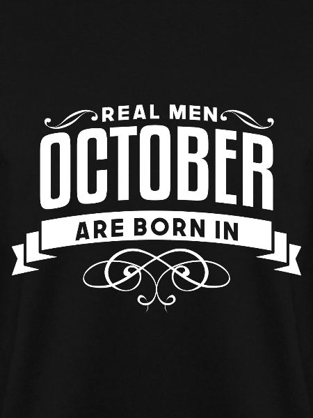 Real Men on October