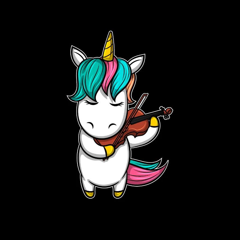 Einhorn Geige