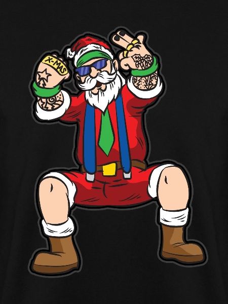 HIPSTER SANTA CLAUS