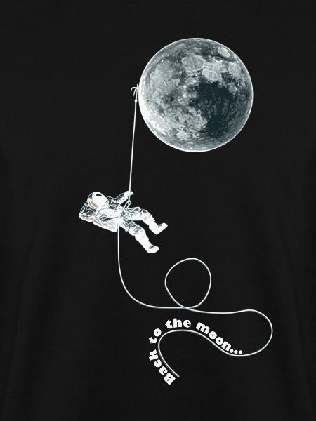 moon rope astronaut white