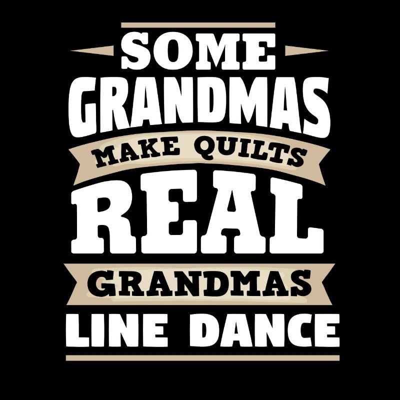 Grand-mère de danse en ligne