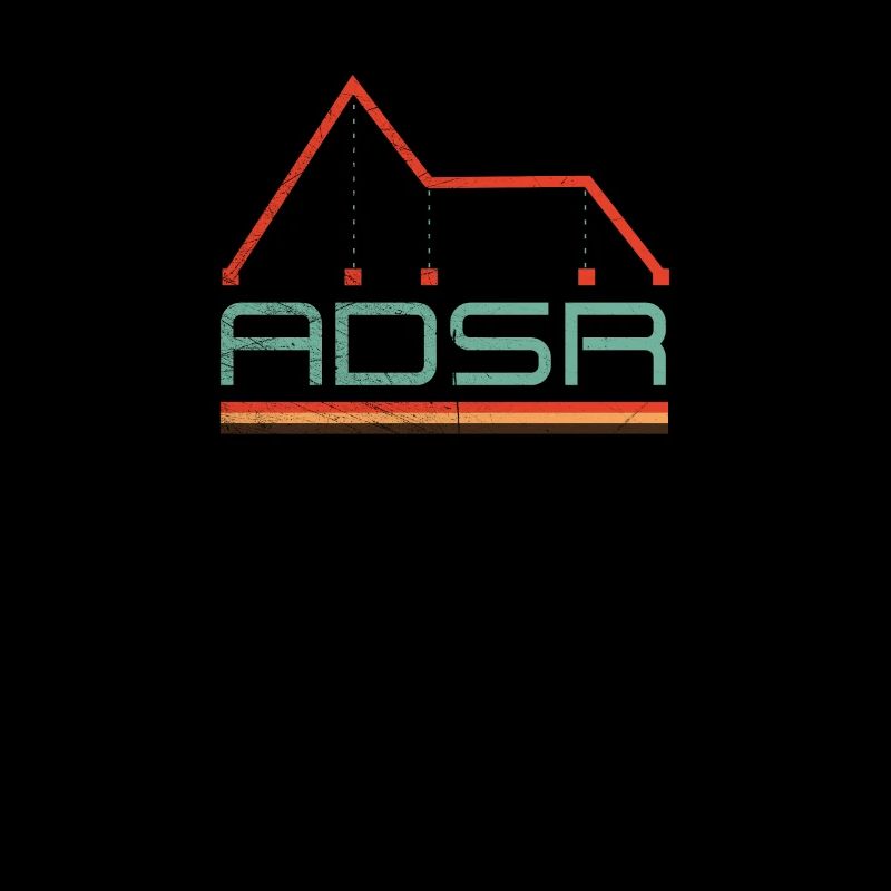 Enveloppe de synthétiseur - ADSR Nerd Analog Retro
