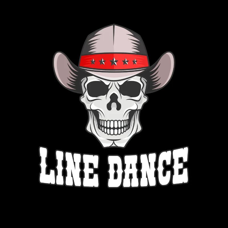 Line Dance Western Totenkopf