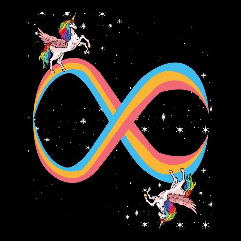 UNICORN RAINBOW INFINITY CROSSING