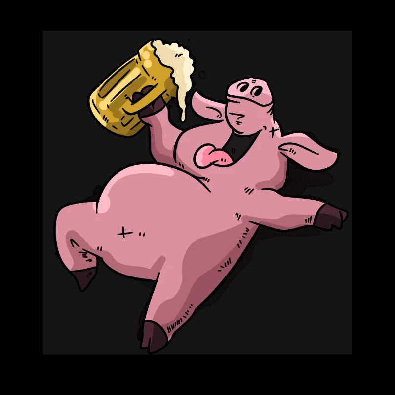 Cochon ivre