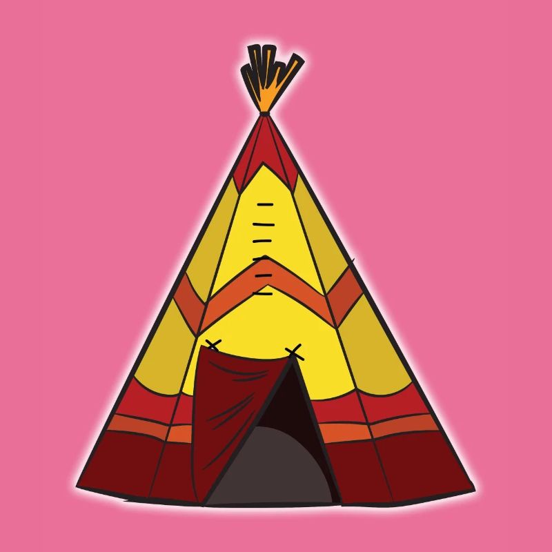 TEEPEE Indianer Zelt