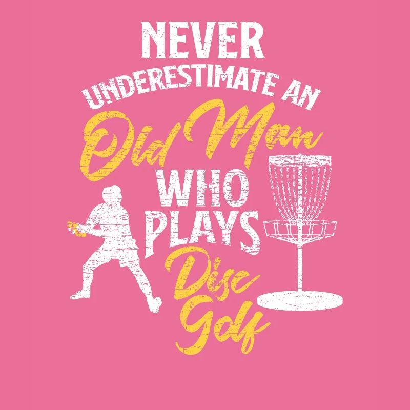 Discgolf Alter Mann