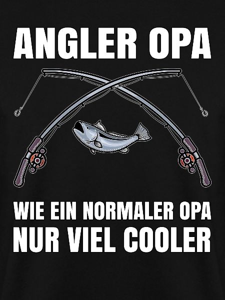 Angler Geschenk - Opa Fisch