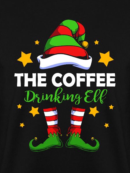 Elfe Elf Weihnachtsgeschenk Kaffee