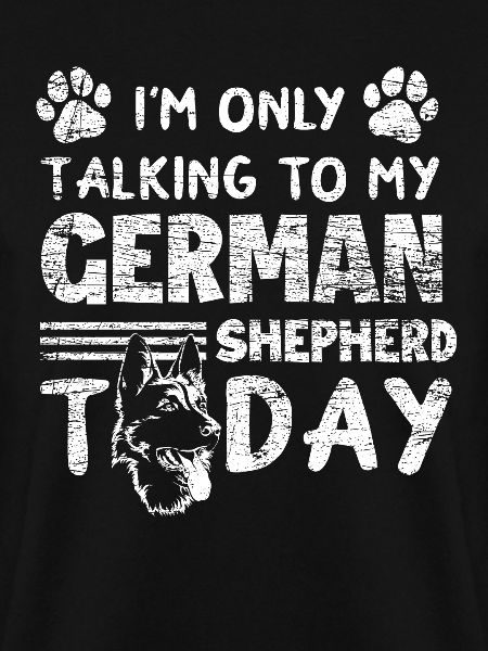 Deutscher Schäferhund Spruch Hundehalter