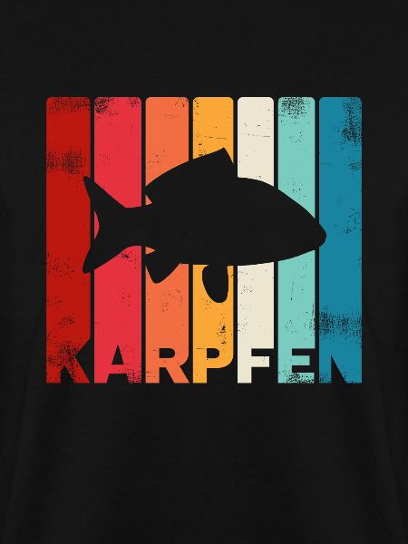 Karpfen Karpfenangeln Retro
