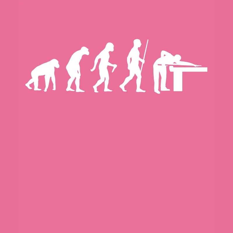 Billard Evolution Billardspieler