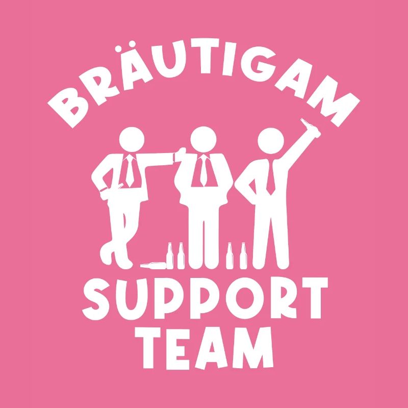 Bräutigam Support Team Party geschenk