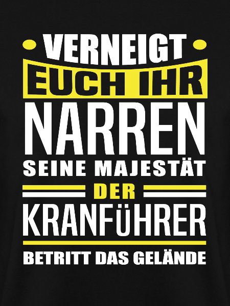 Kranführer Geschenk