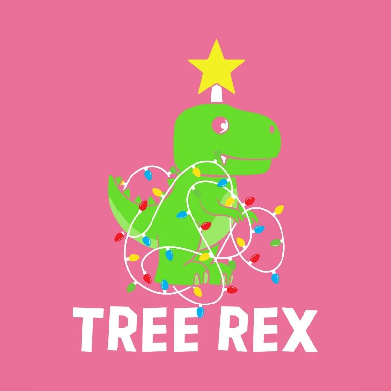 Tree Rex Christmas Dinosaur Tree T Rex Dinosaur