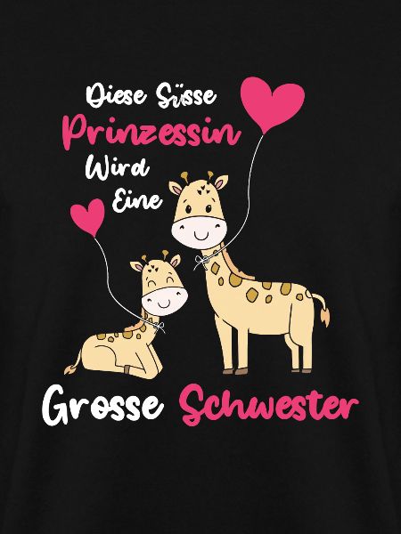 Große Schwester Giraffen
