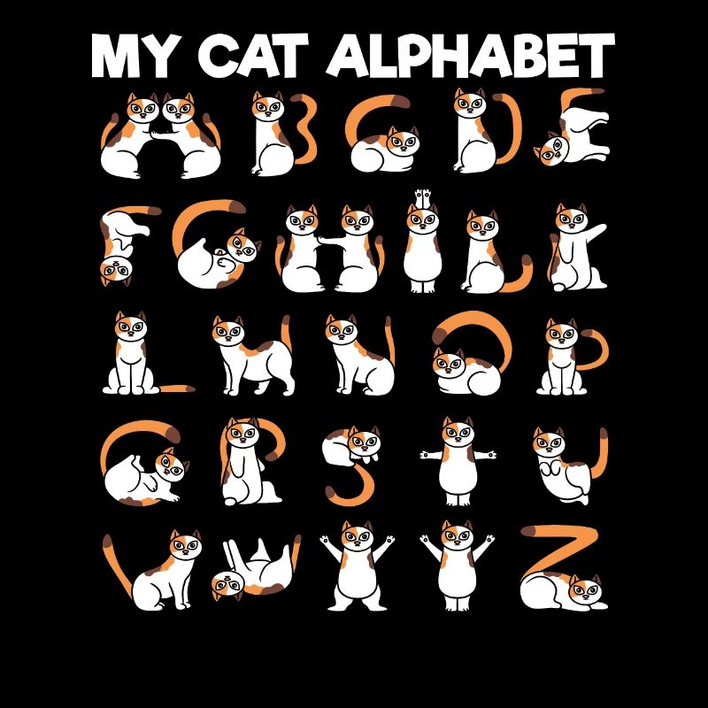 Mein Katzenalphabet ABC Katzen Buchstaben Katze