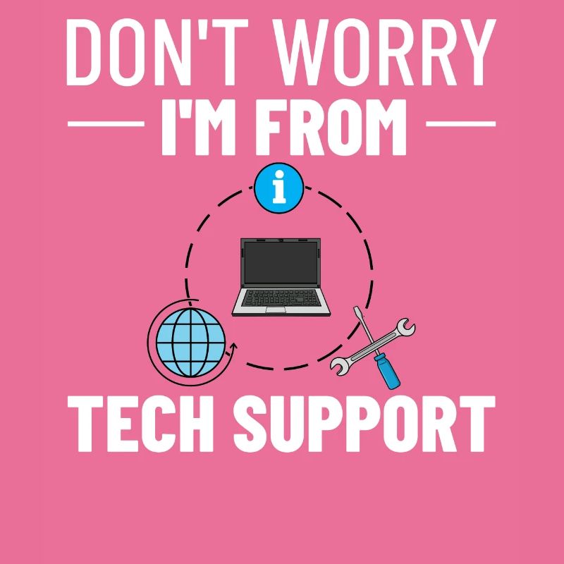 Tech Support IT Technischer Hilfe Helpdesk