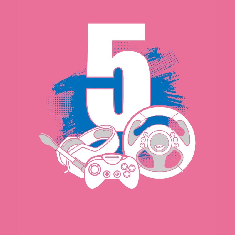Gaming Controller 5 Years Old Video Gamer