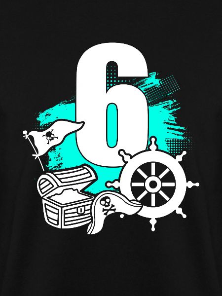 Pirate 6 years old