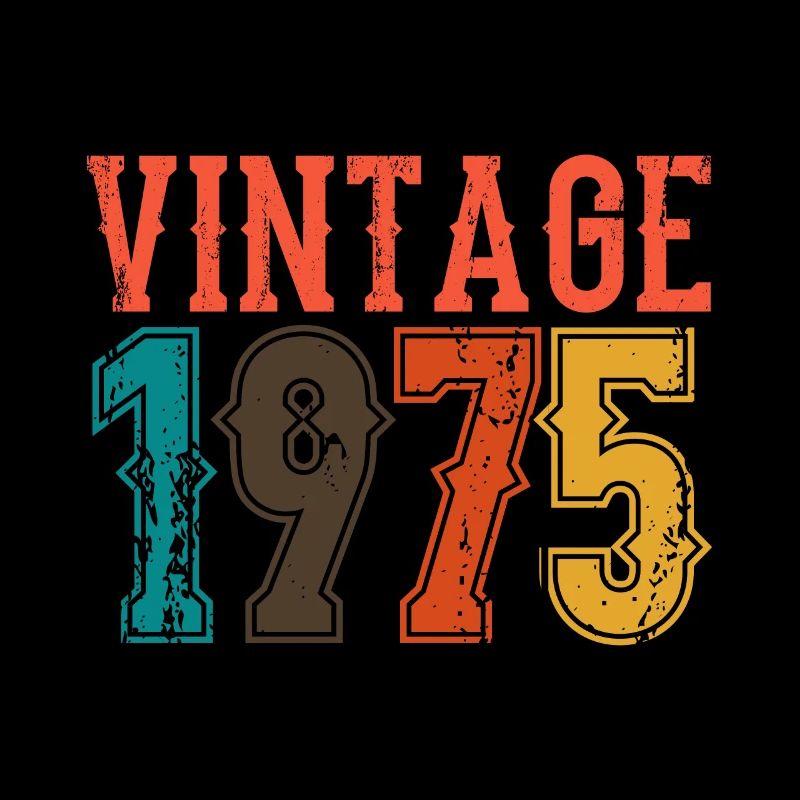 Geburtstag Papa Vintage 1975