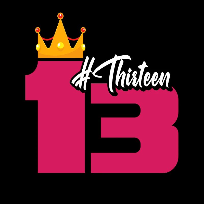 13. Geburtstag Mädchen Krone