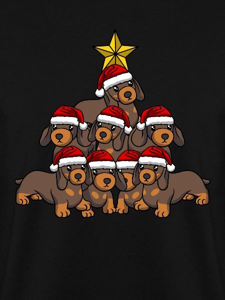 Dackel Weihnachtsbaum