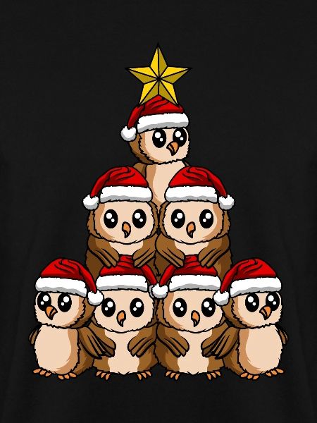 Owl Christmas Tree
