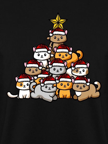 Cats Christmas Tree