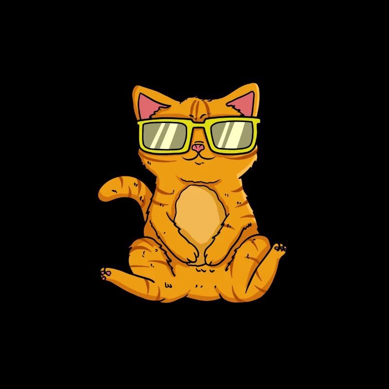 Katze Cat urlaub sonnenbrille sommer meer