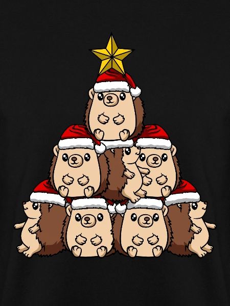 Igel Weihnachtsbaum