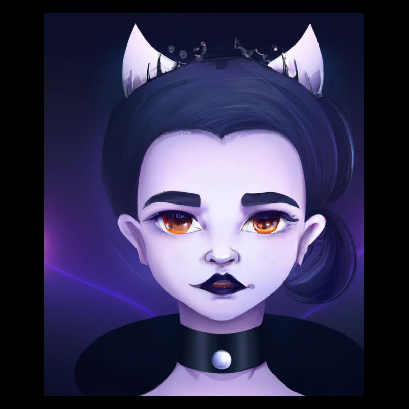 Goth Anime Vaporwave Cute And Creepy Devil