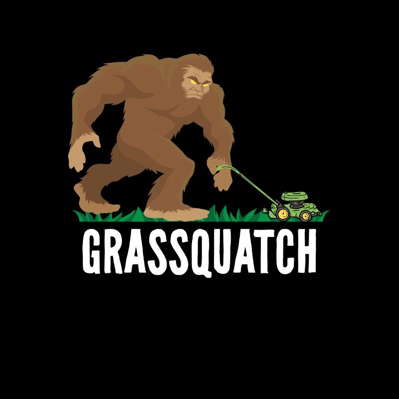 Grassquatch Bigfoot Grass Sasquatch Rasenpflege Ra