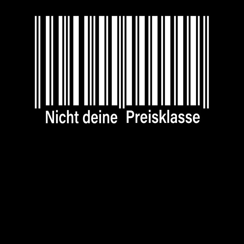 Nicht Deine Preisklasse Barcode Nicht Deine Liga