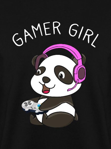 Gamer Girl Gamer Panda