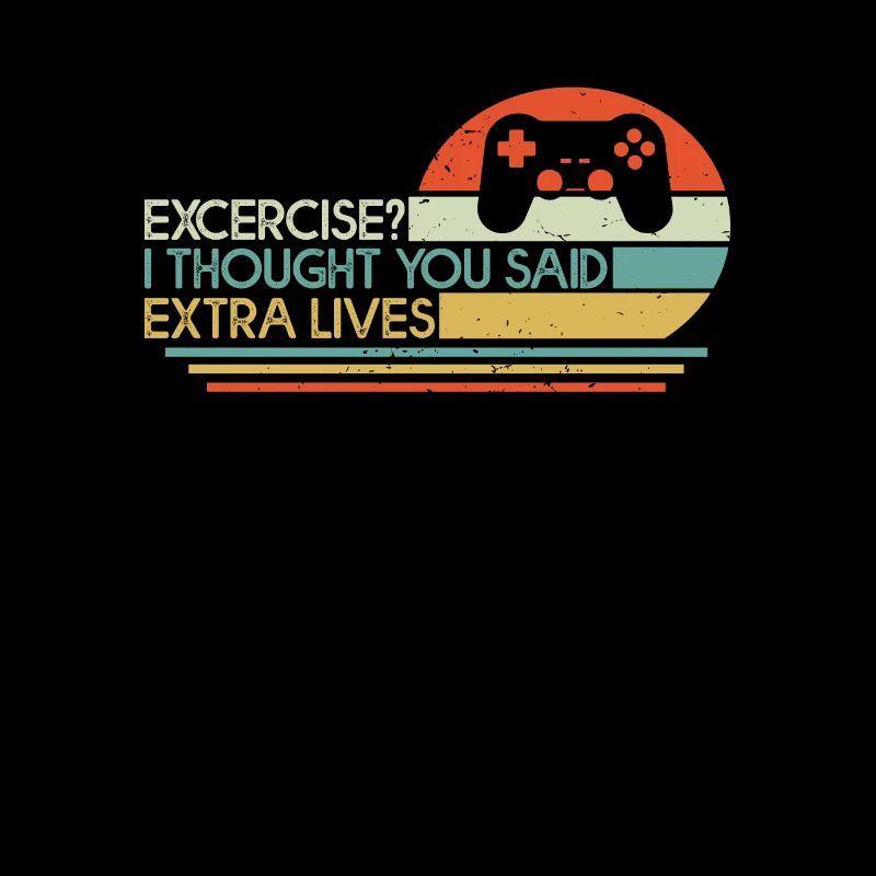 Gaming Excercise Extra Lives