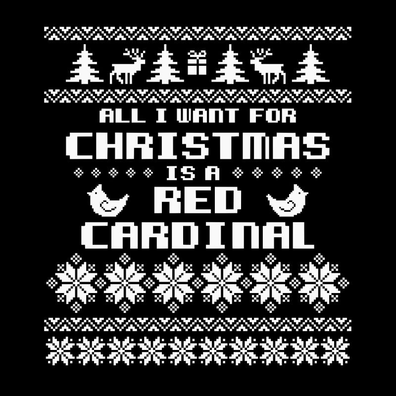 Roter Kardinal Rotkardinal Christmas Cardinalis