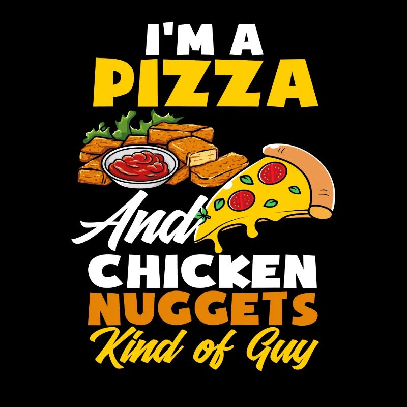 Chicken Nuggets Pizza