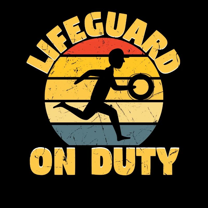 Lifeguard On Duty Distressed