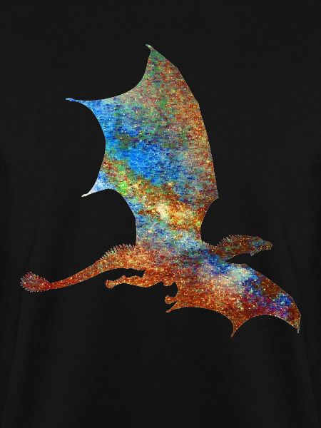 Farbiger Drache