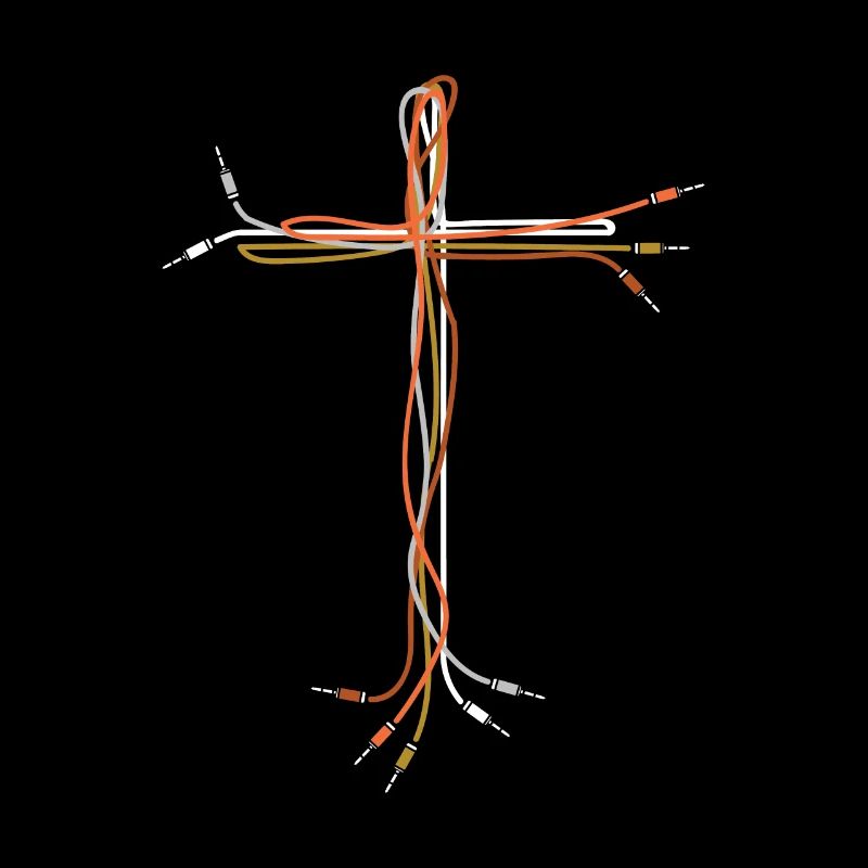 Jesus Cross Cable AUX Audio Cable