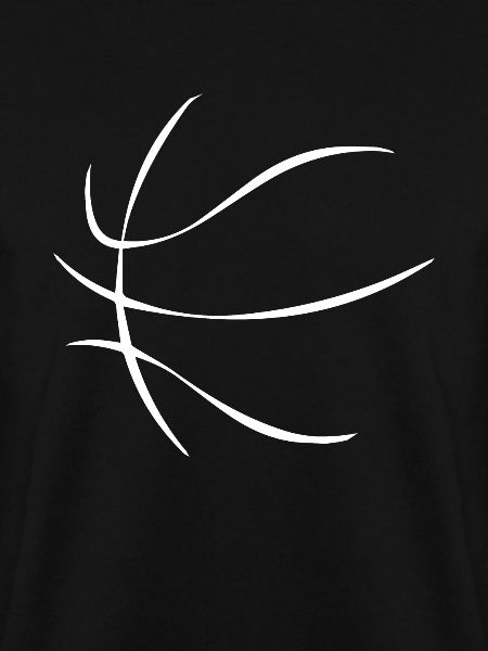 Basketball Silhouette Drawing