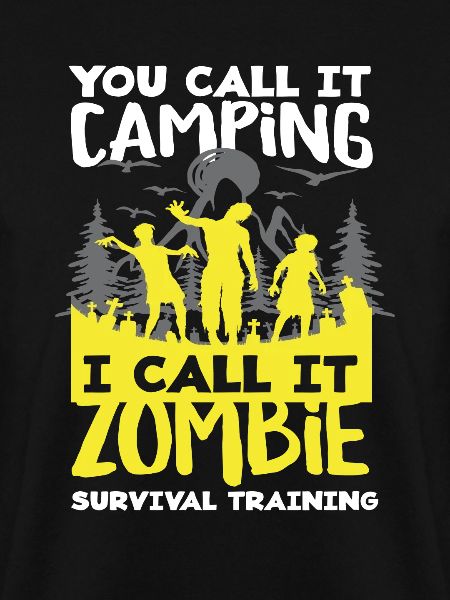 Zombies Camping Überlebenstraining Camper