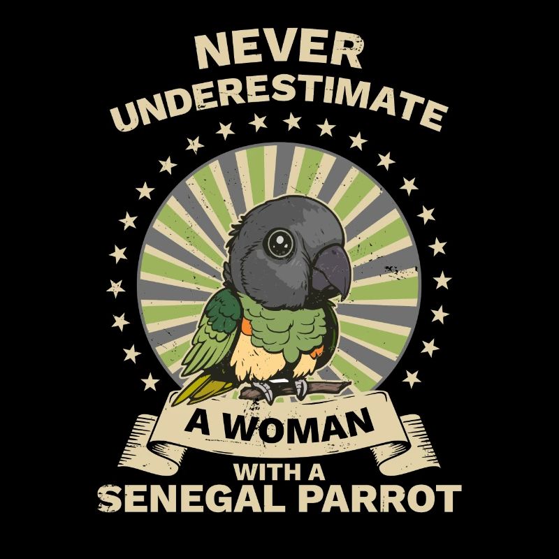 Senegal Parrot Moorhead Parrot Parrot Retro Mom