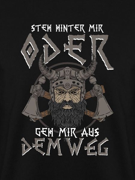 Wikinger Steh Hinter Mir
