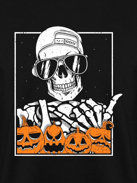 Skeleton Rock Hand Halloween
