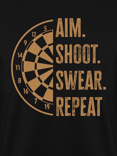Darts, Aiming, Throwing, Cursing