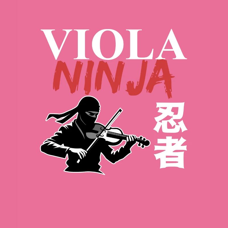 Viola Viola Violist Ninja Funny